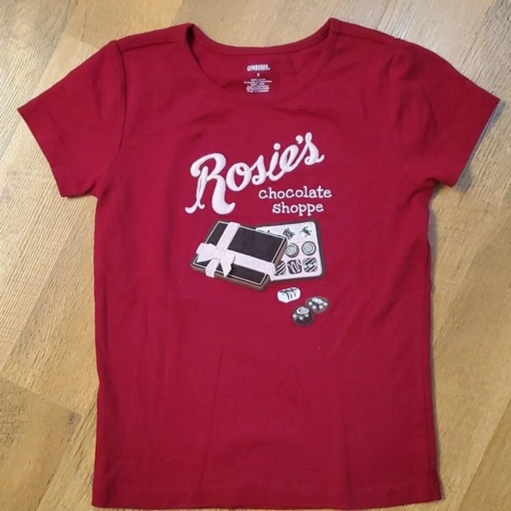 Gymboree Girls Rosie's Chocolate Shoppe Embroidered Candy Outfit Size‎ 9
